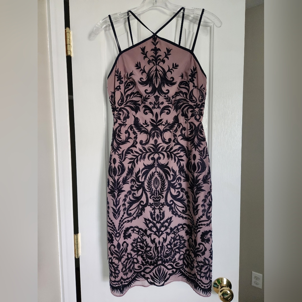 BCBGMaxAzria Purple and Blue Cocktail Dress, Size 2